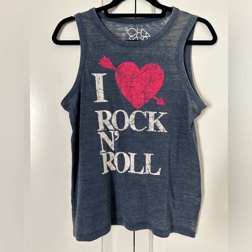 Chaser, l love rock n’ roll tank, size S